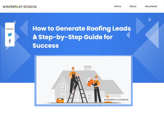 how to generate roofing leads